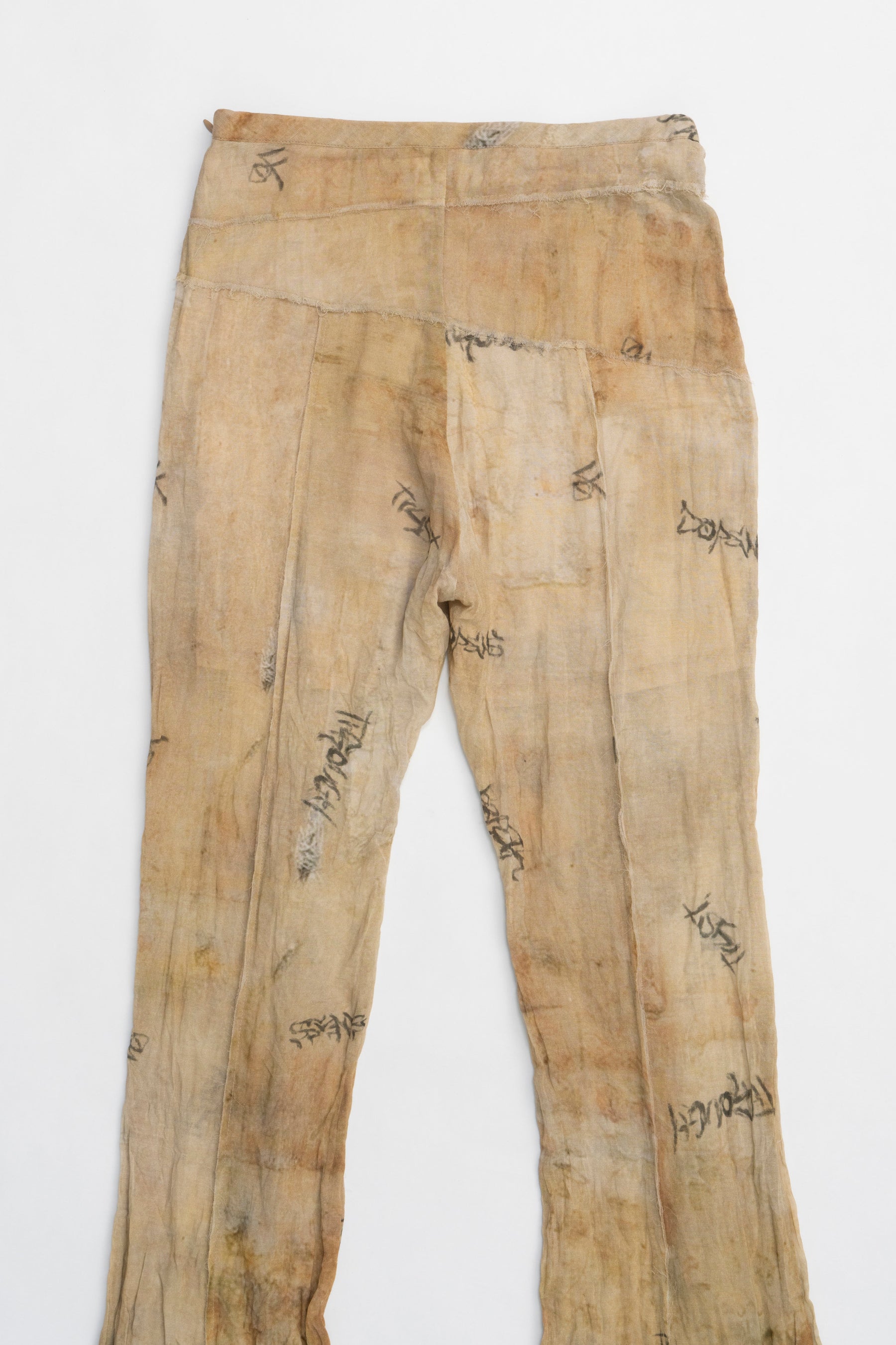 Antique Print Flare Pants - SALE