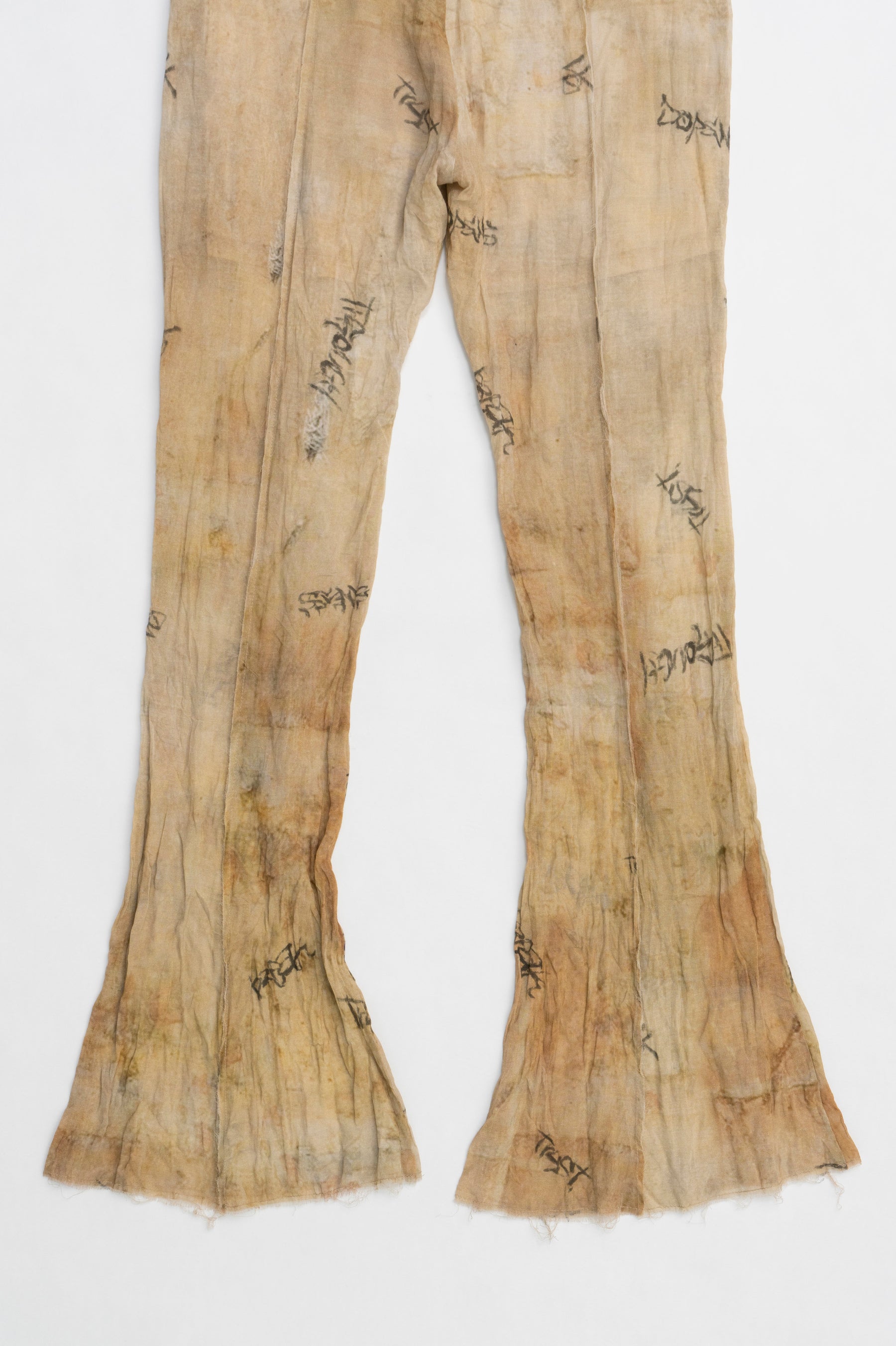 Antique Print Flare Pants - SALE