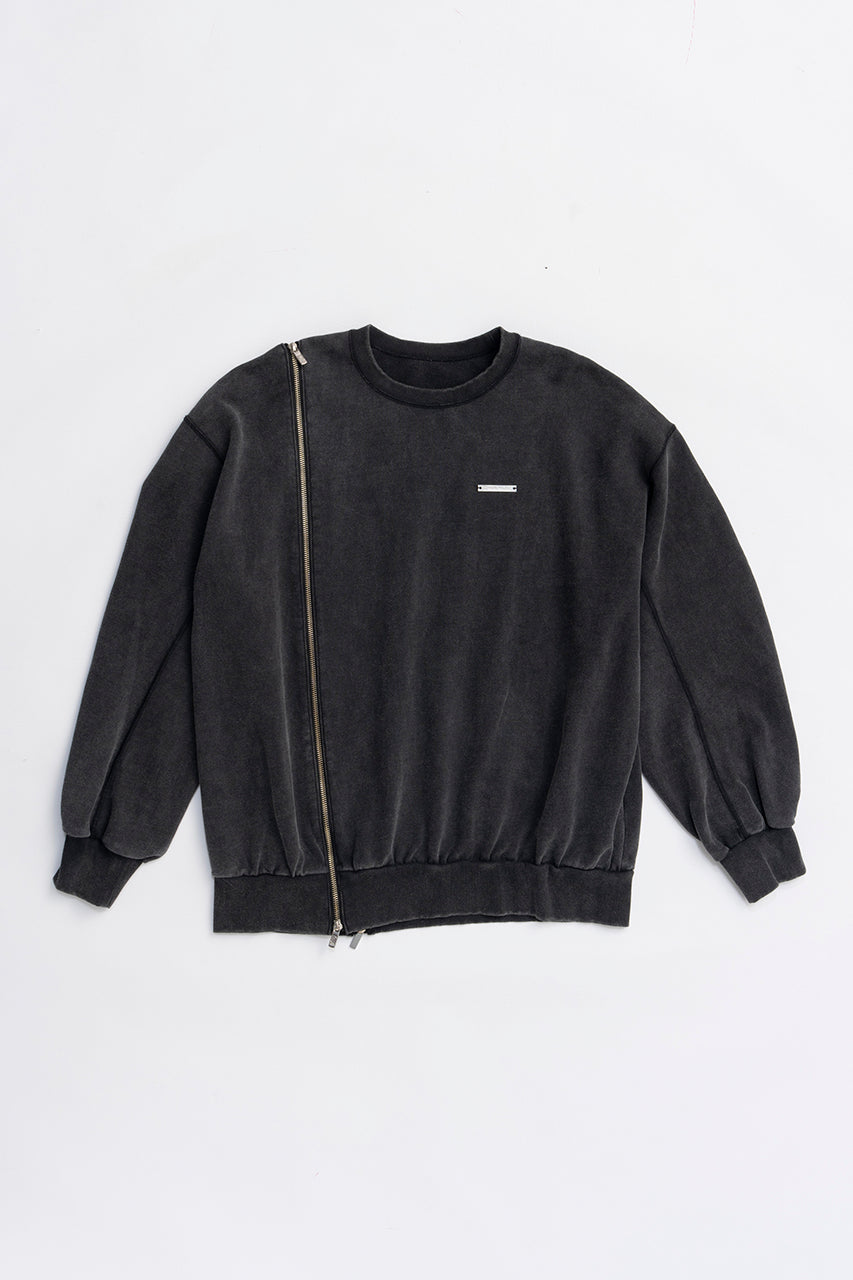 Oversized Zipper Sweatshirt - 2025 WINTER