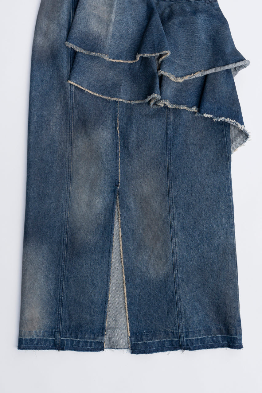 Asymmetry Big Ruffled Skirt - SALE