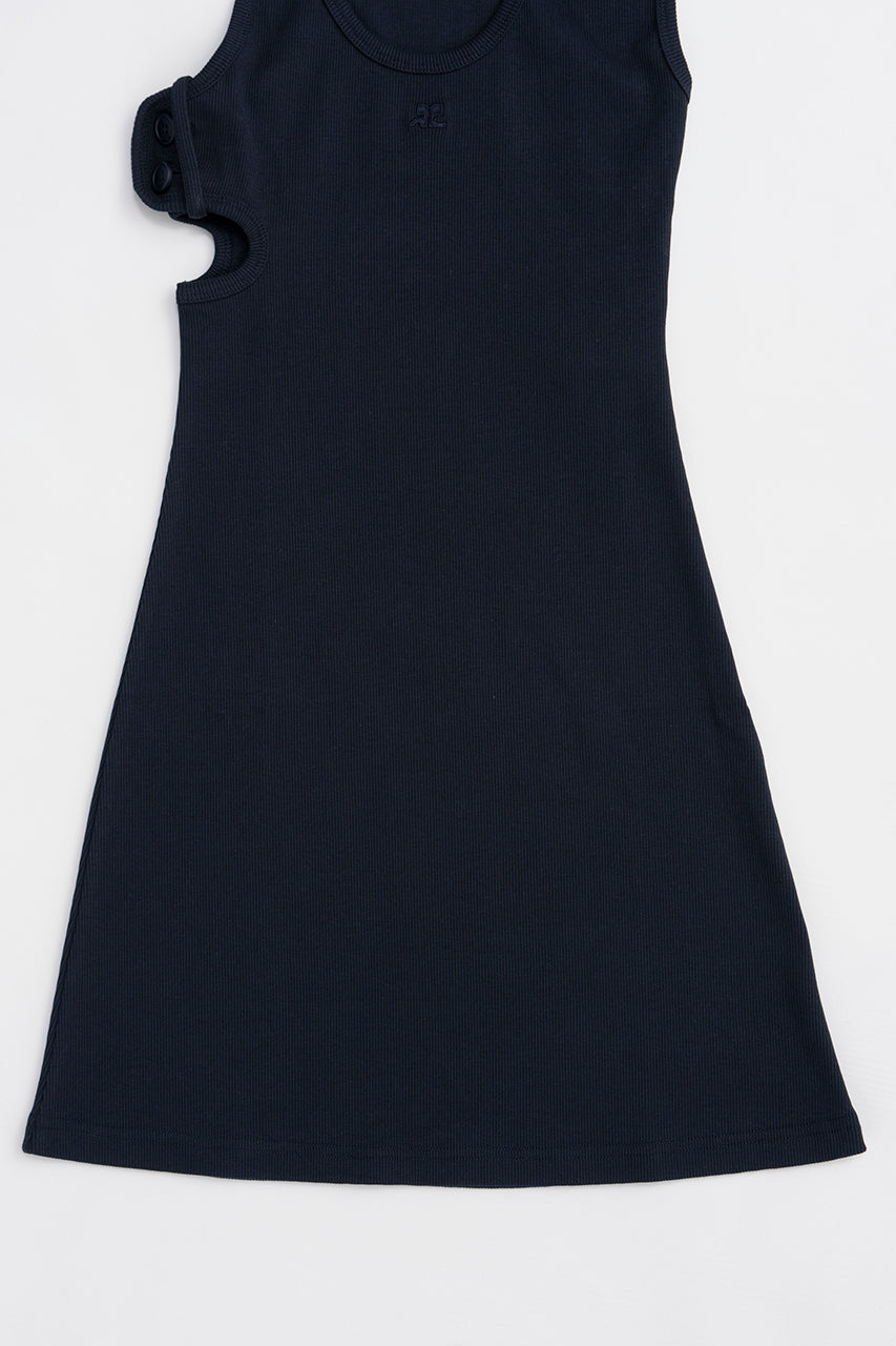Double Buckle 90s Rib Dress - SALE