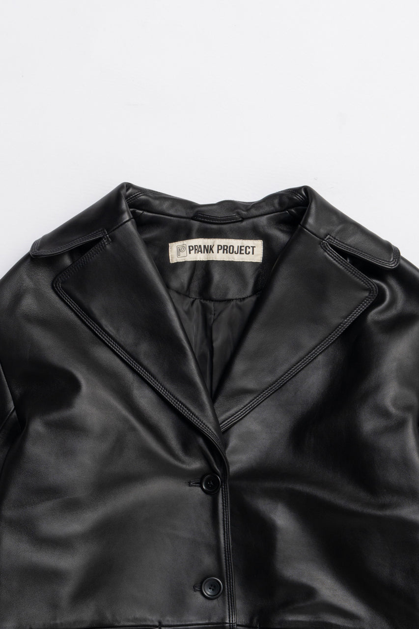 Overcoat Leather Jacket Coat