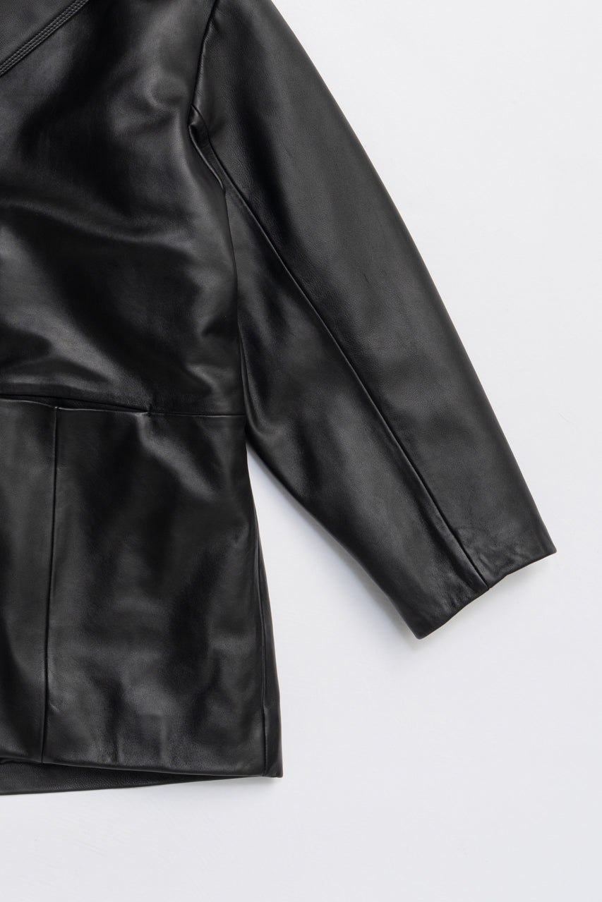 Overcoat Leather Jacket Coat - 2025 AUTUMN