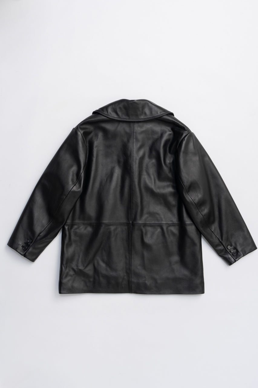 Overcoat Leather Jacket Coat - 2025 AUTUMN