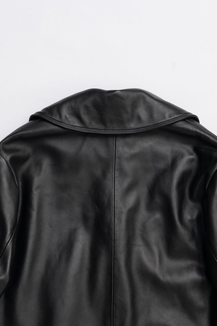 Overcoat Leather Jacket Coat - 2025 AUTUMN