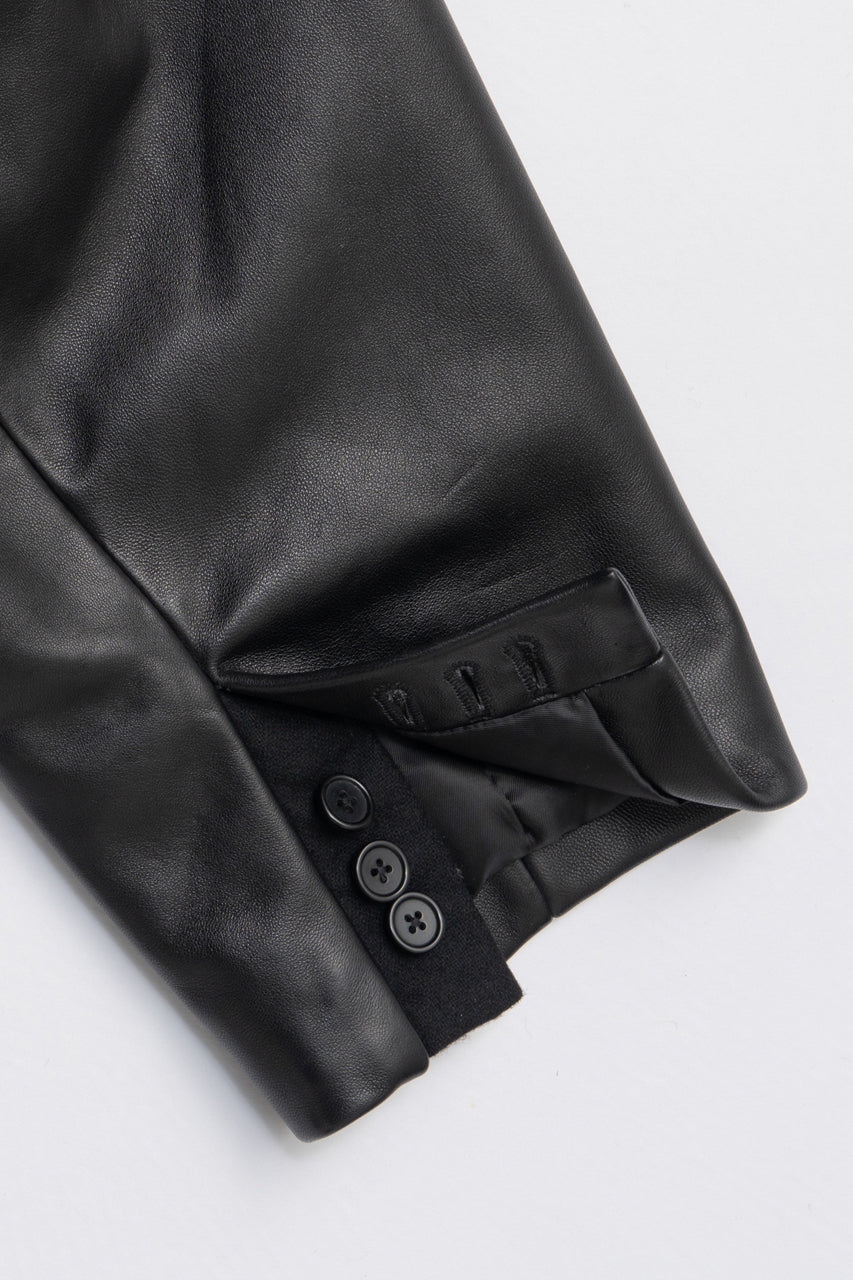 Overcoat Leather Jacket Coat - 2025 AUTUMN