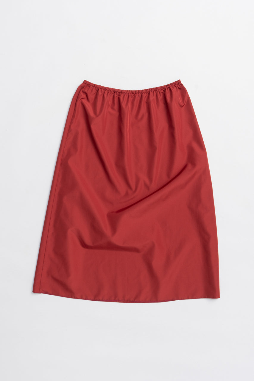 Ruffle Hem Tulle Skirt