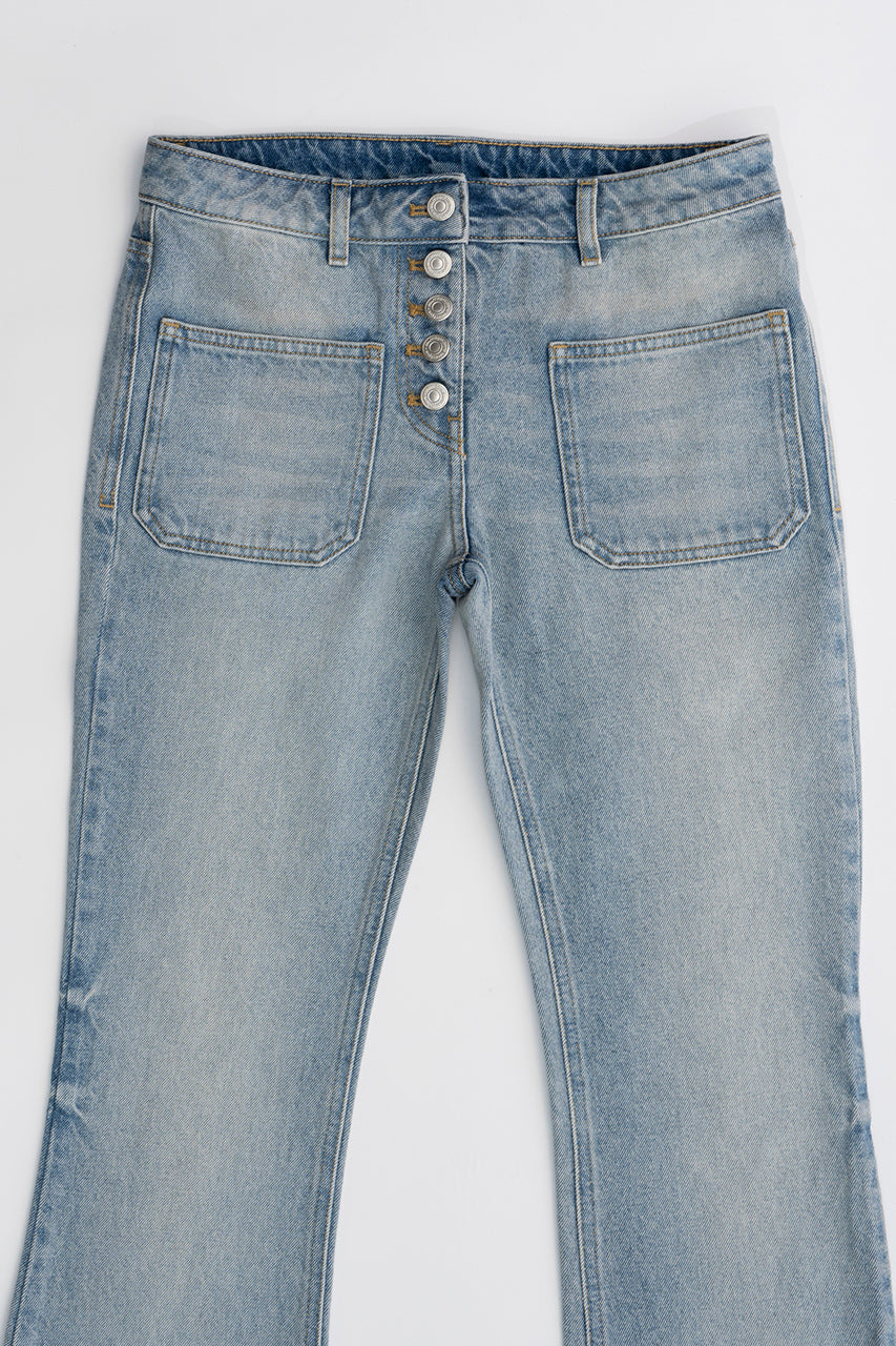 Multiflex Denim Bootcut Pants - SALE