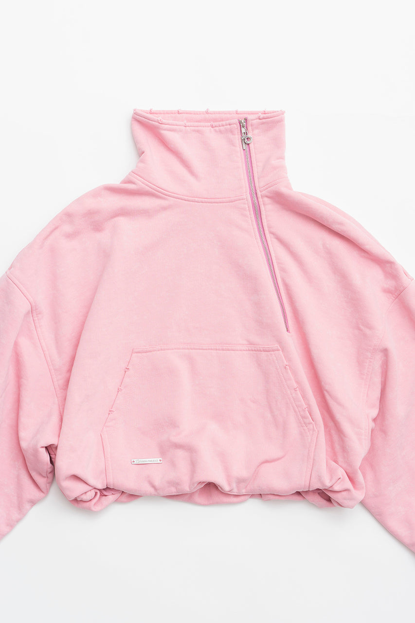 Asymmetry Zip Sweatshirts