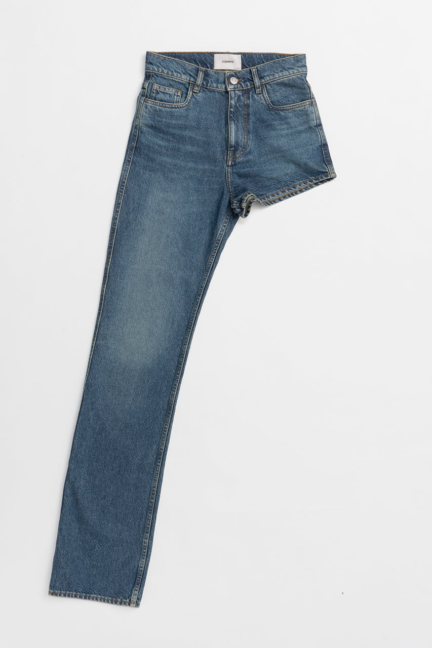 One-Leg Denim Trouser - SALE