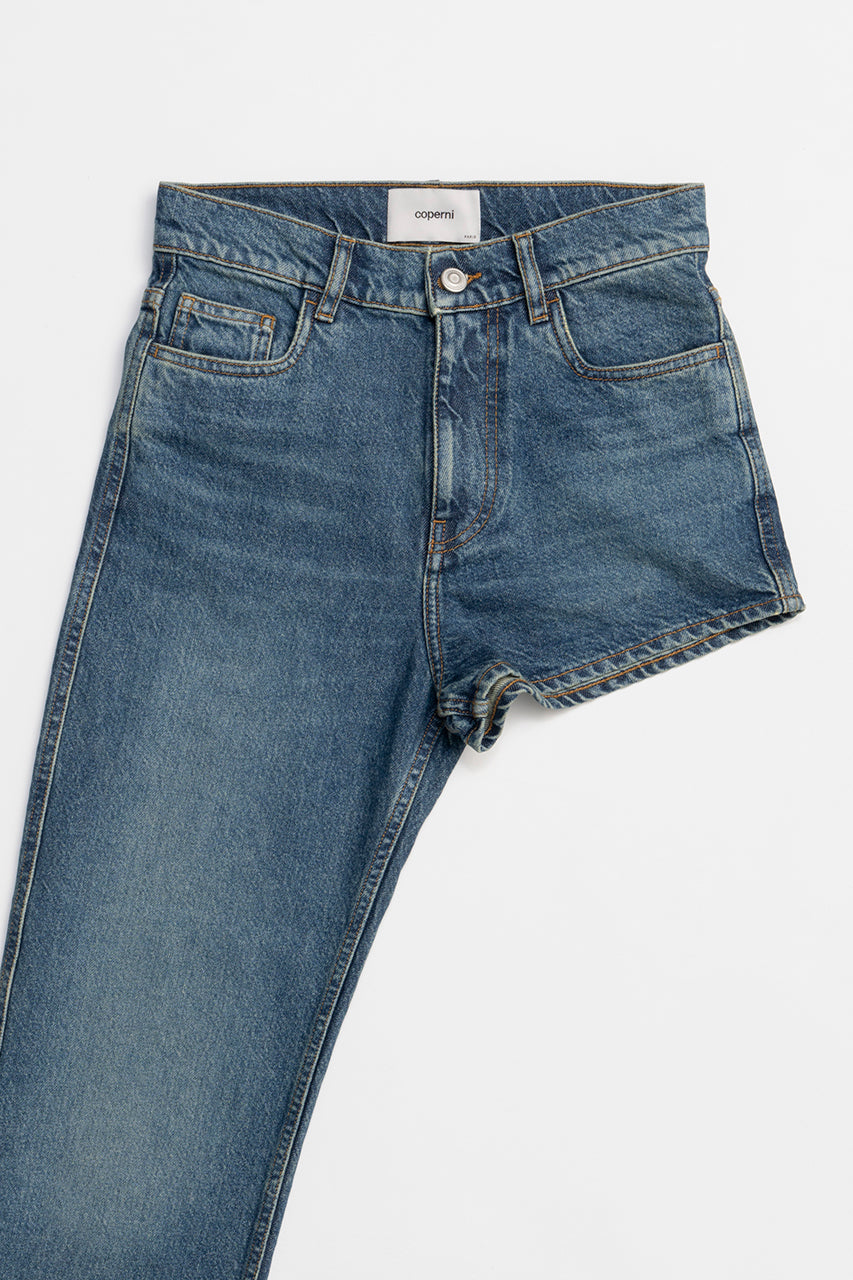 One-Leg Denim Trouser - SALE