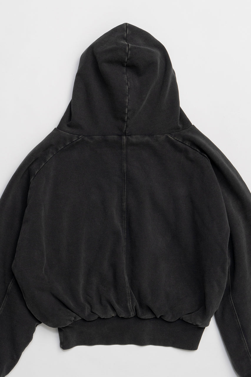 Double Double Hood Washed Black