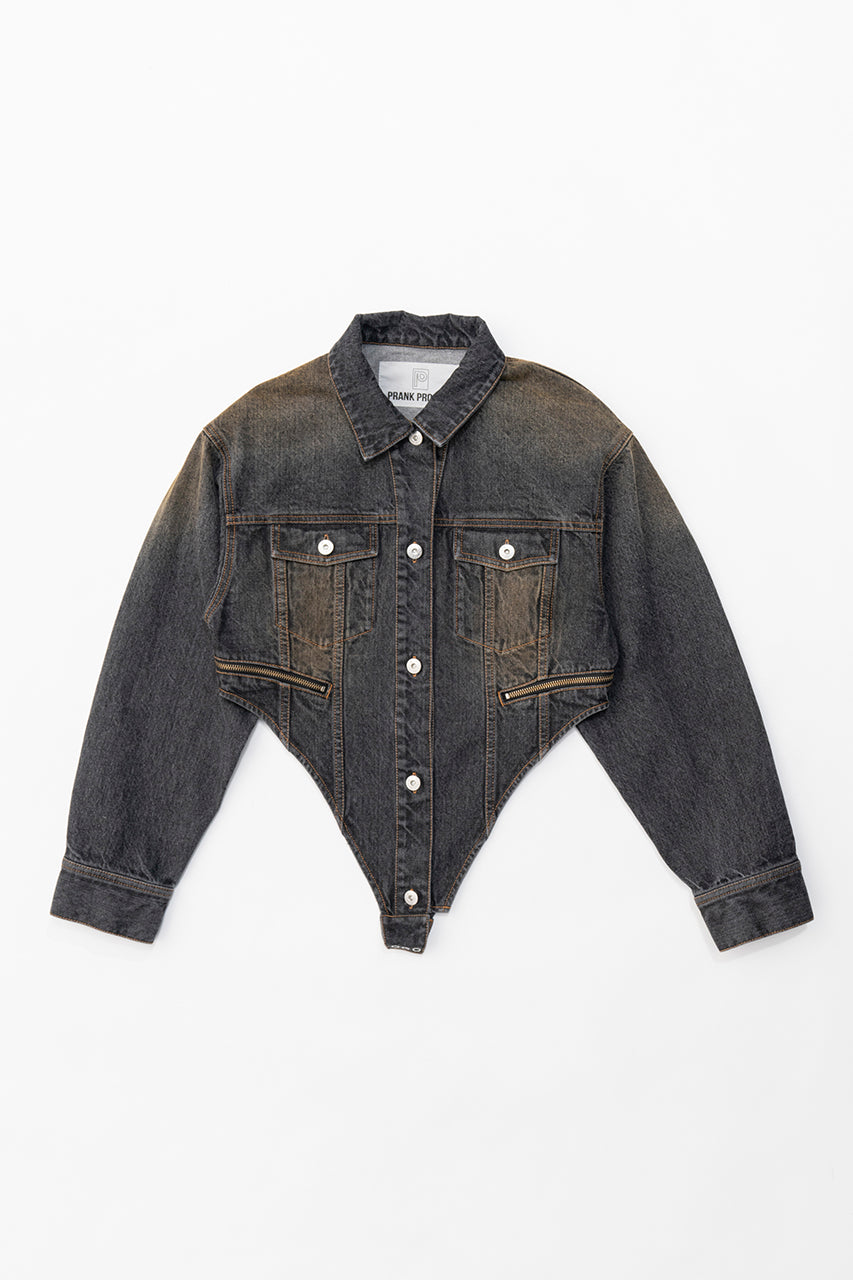 Denim Jacket Rompers