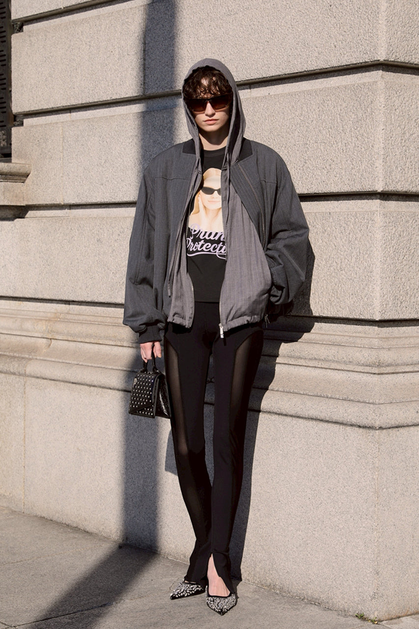 Zip Hem Leggings