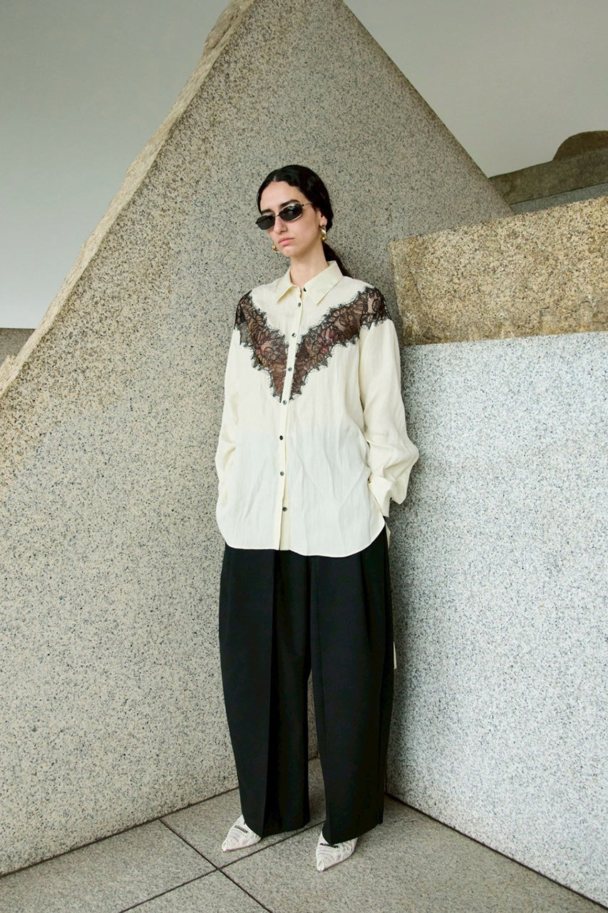 Lace Combination Shirts - PRE ORDER