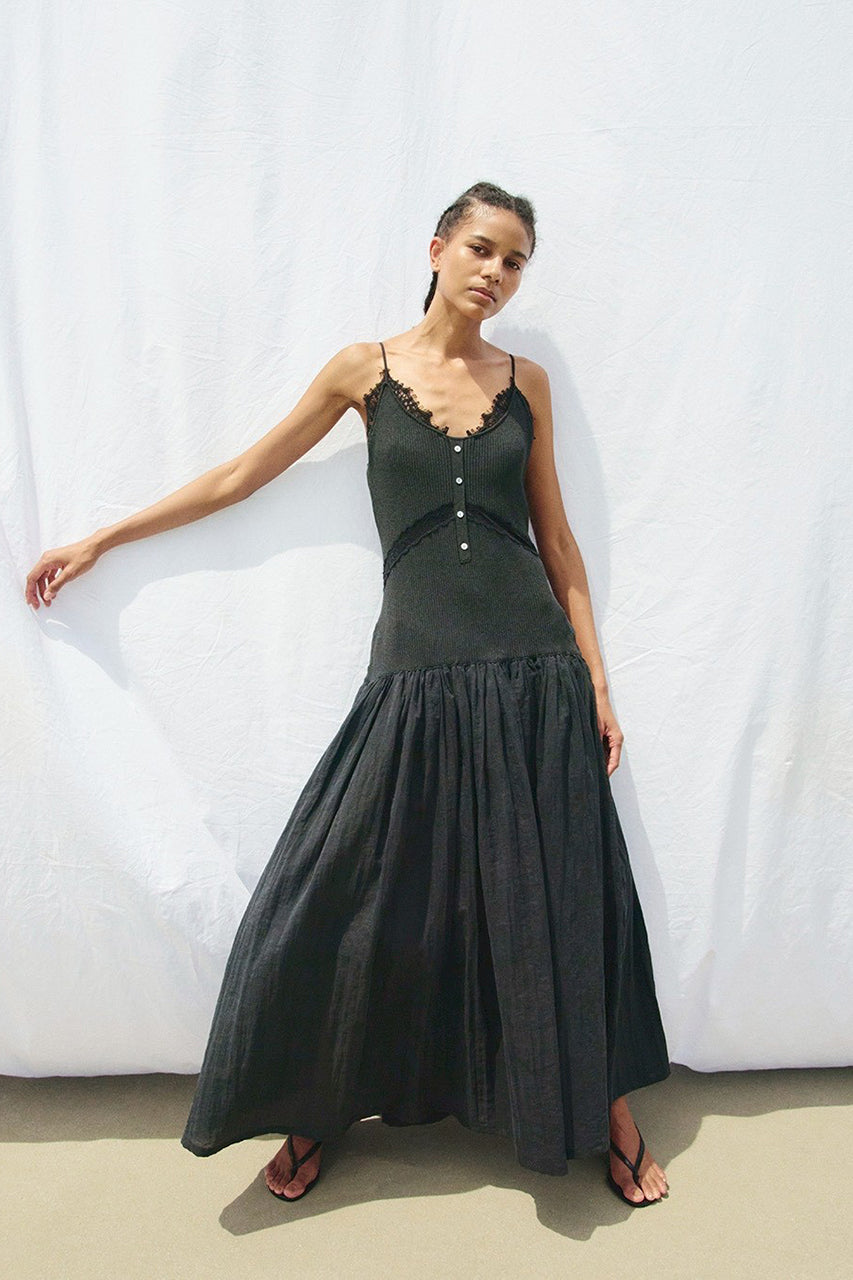 Cup-in-knit dress