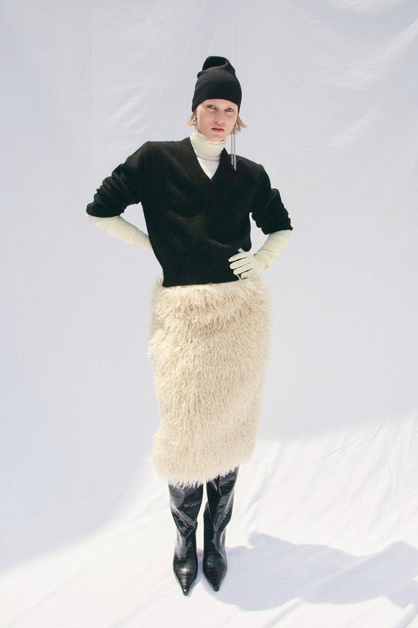 Docking Fur Skirt - 2026AUTUMN