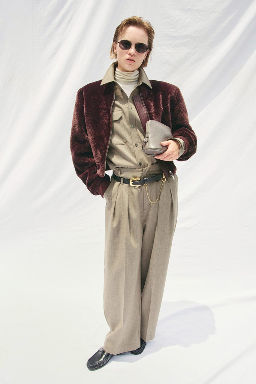 Silk Nep Overshirt - 2026AUTUMN