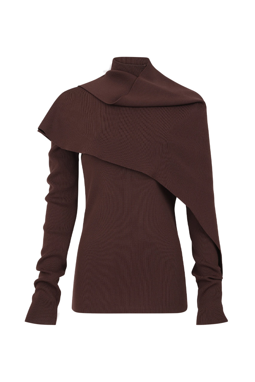 Wrap Sweater Burgendy
