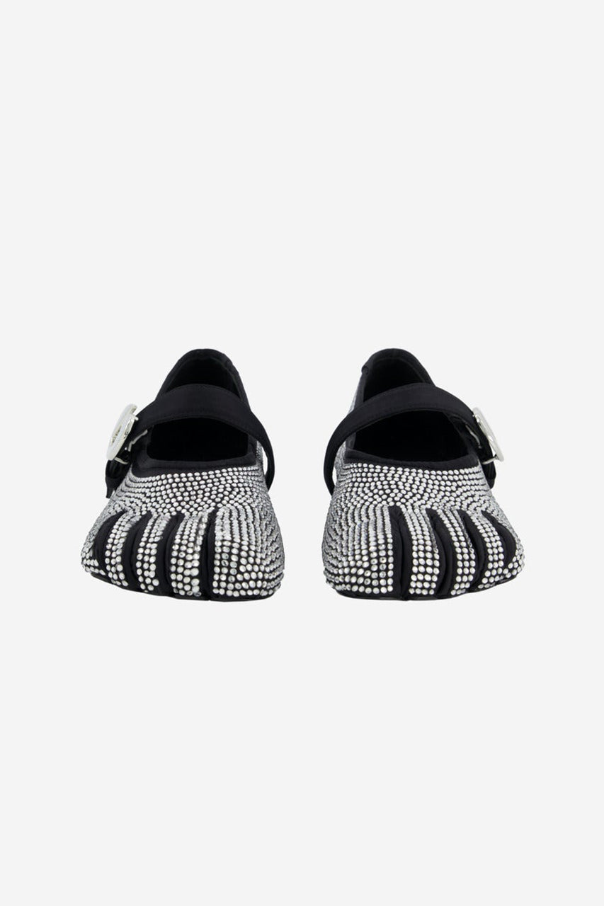 Crystal-Embellished Five-Toe Ballerina - SALE