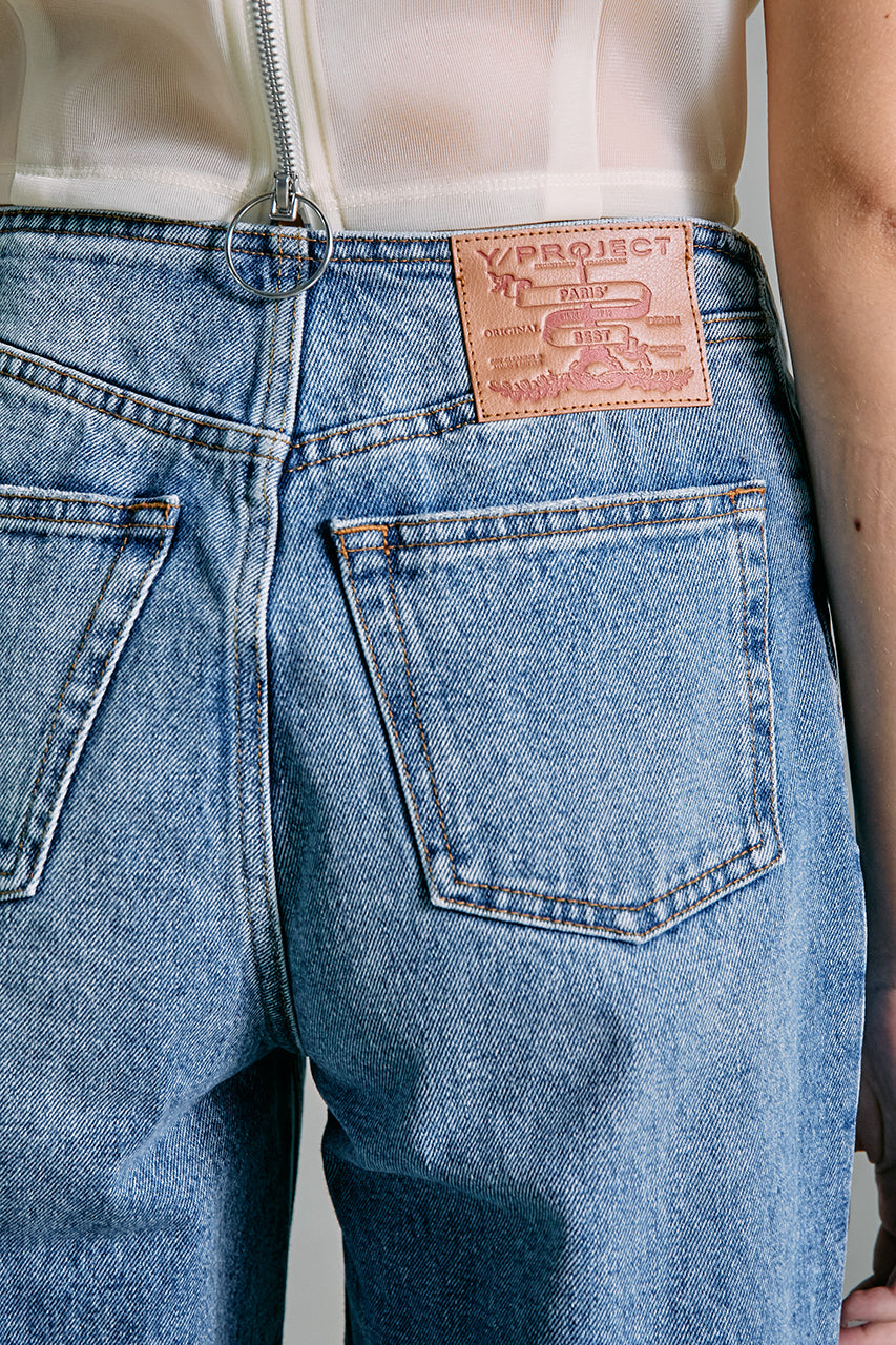 Y Belt Arc Jeans