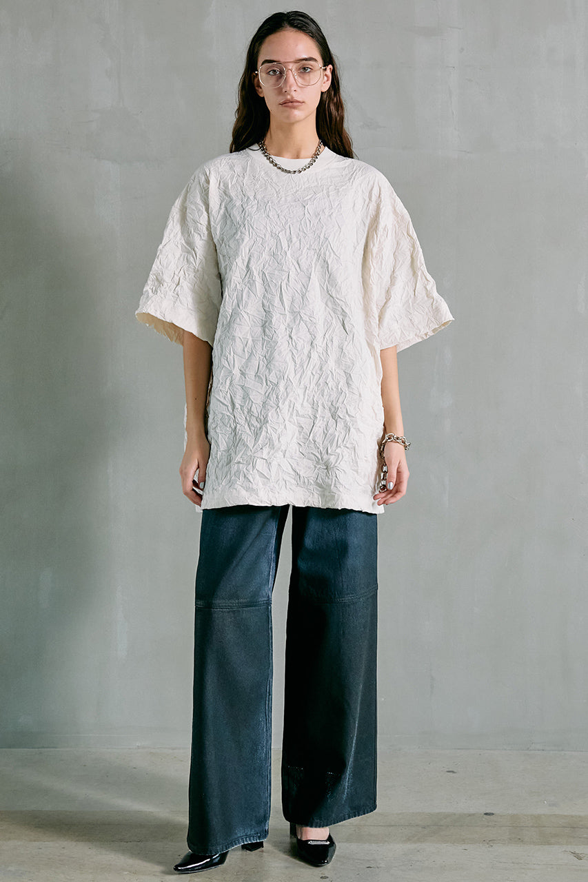 Washed Pleated Over Top