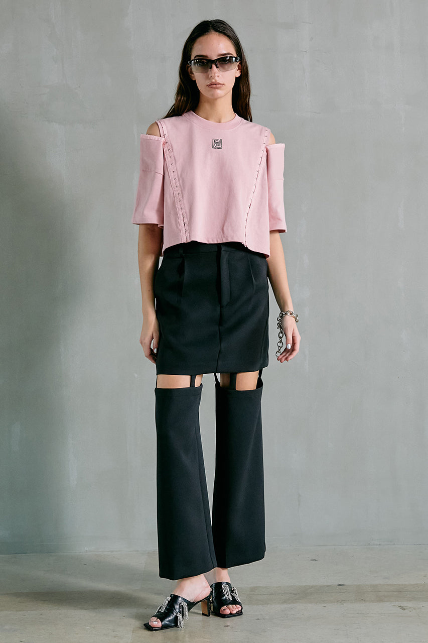 Triple Cloths Skirt Pants - SALE