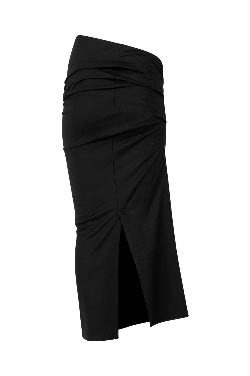 Wool Skirt Black