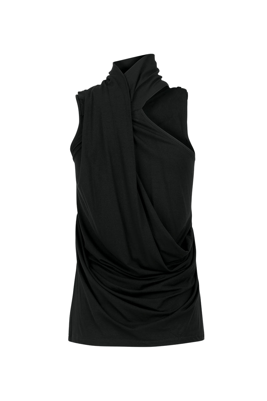 Sleeveless Dalters Top Soot