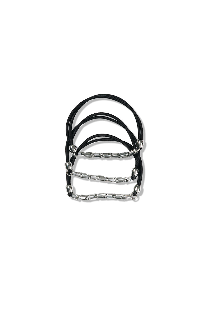 Linked Metal Hair Ties-3-Pieces Set