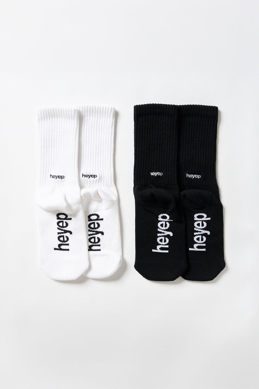 Logo Socks-2 Pair Set