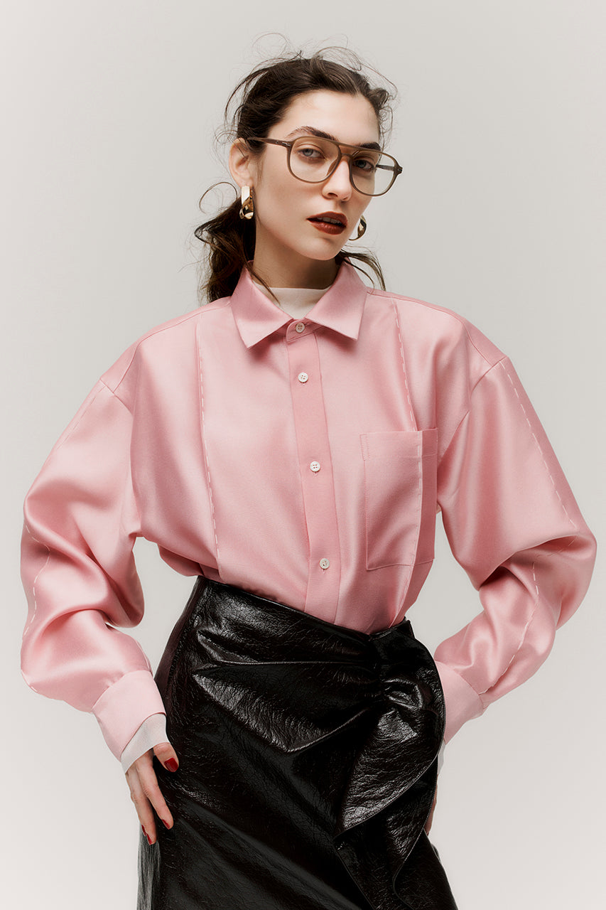 PRANK PROJECT カットソー ブラウス PRANK PROJECT ブラウス シャツ パワショルビッグシャツ / Power