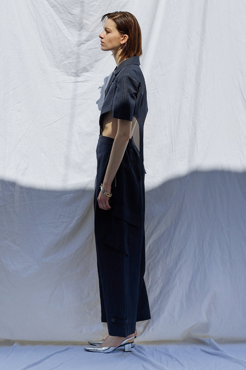 【SALE】Two-way Cut-out Jumpsuit