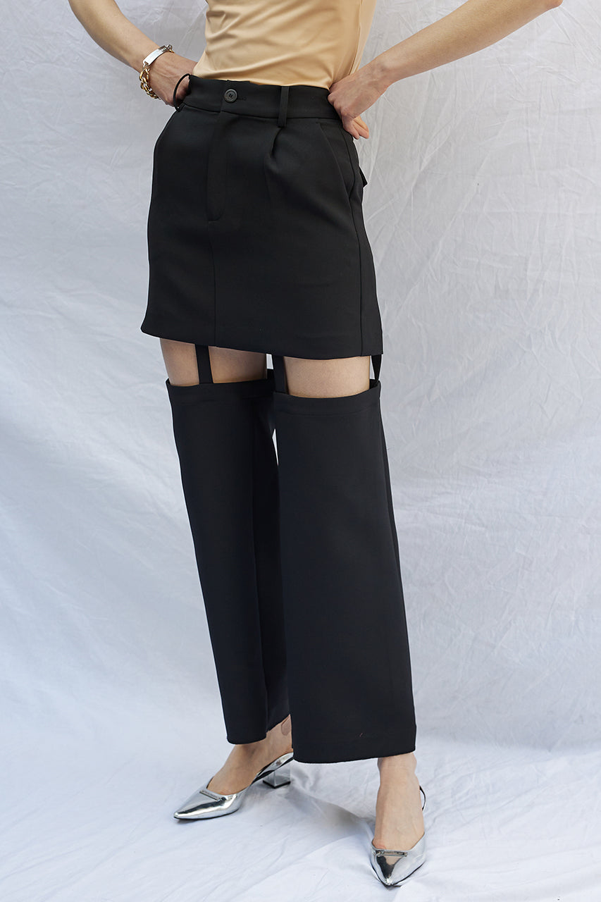Triple Cloths Skirt Pants - SALE