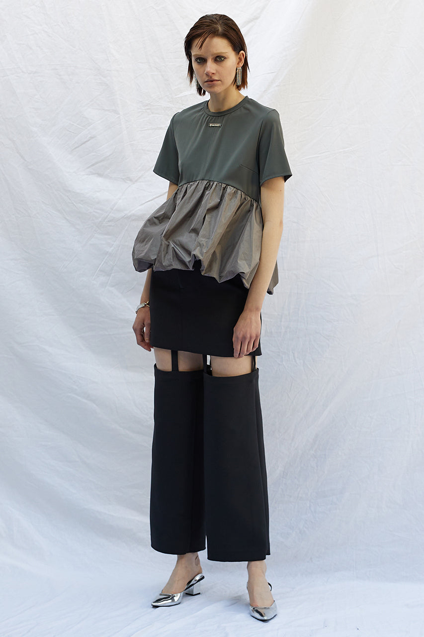 Triple Cloths Skirt Pants - SALE