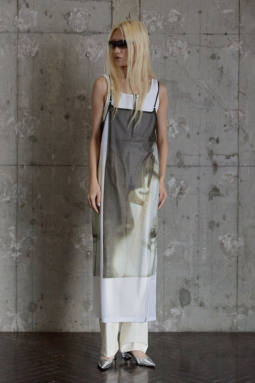 【SALE】Multi Printed See-through Camsole Dress