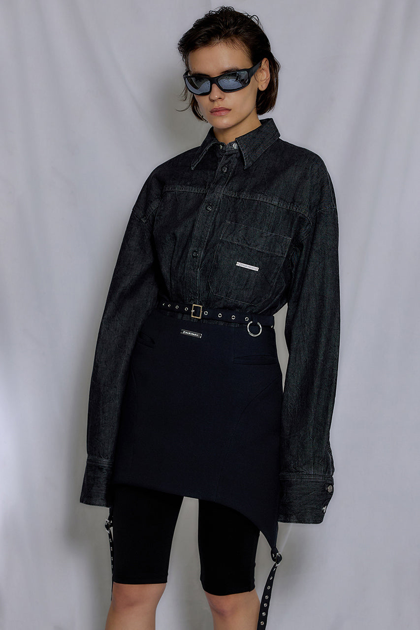 Over Denim Shirt