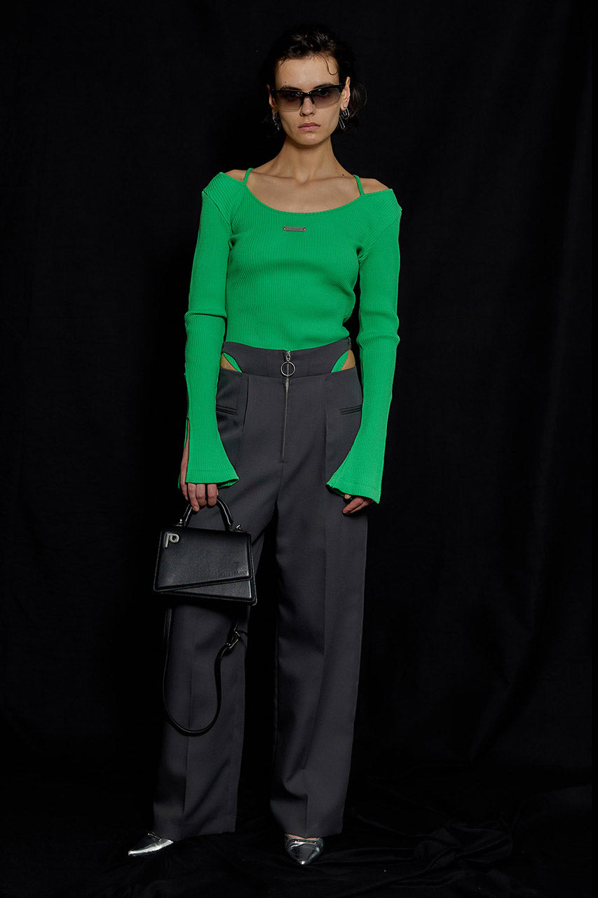 Split Sleeve Top