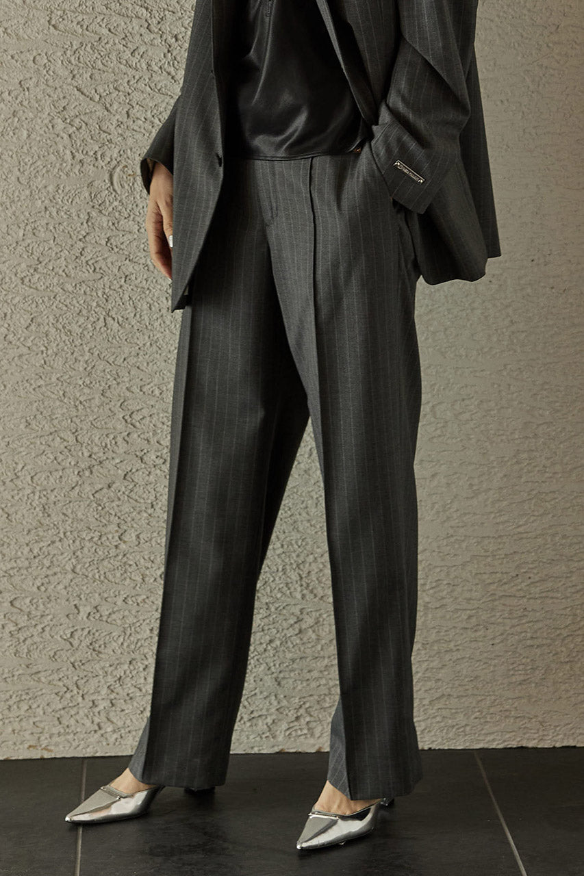 Combat Wool Plain Front Pants