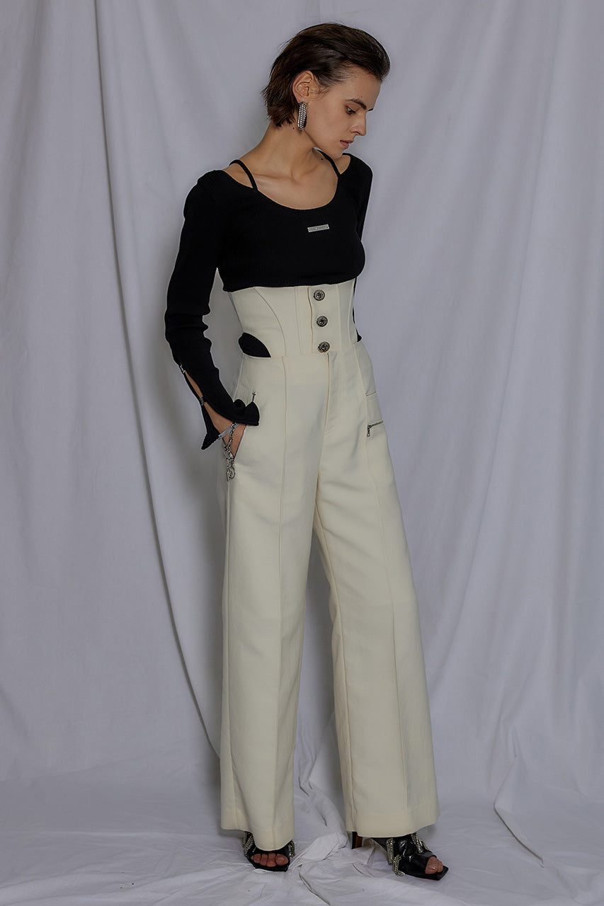 【SALE】Two-way Corset Pants