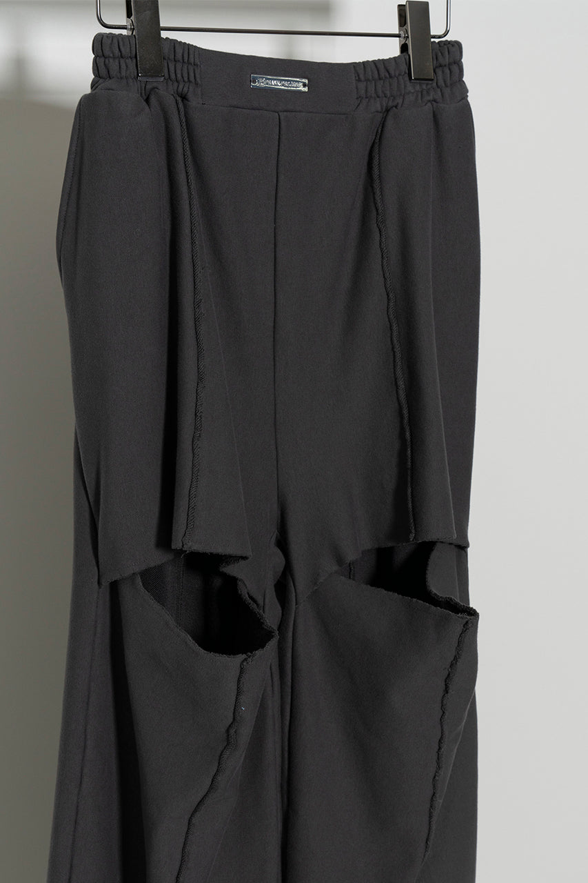 Slit Wide Sweatpants
