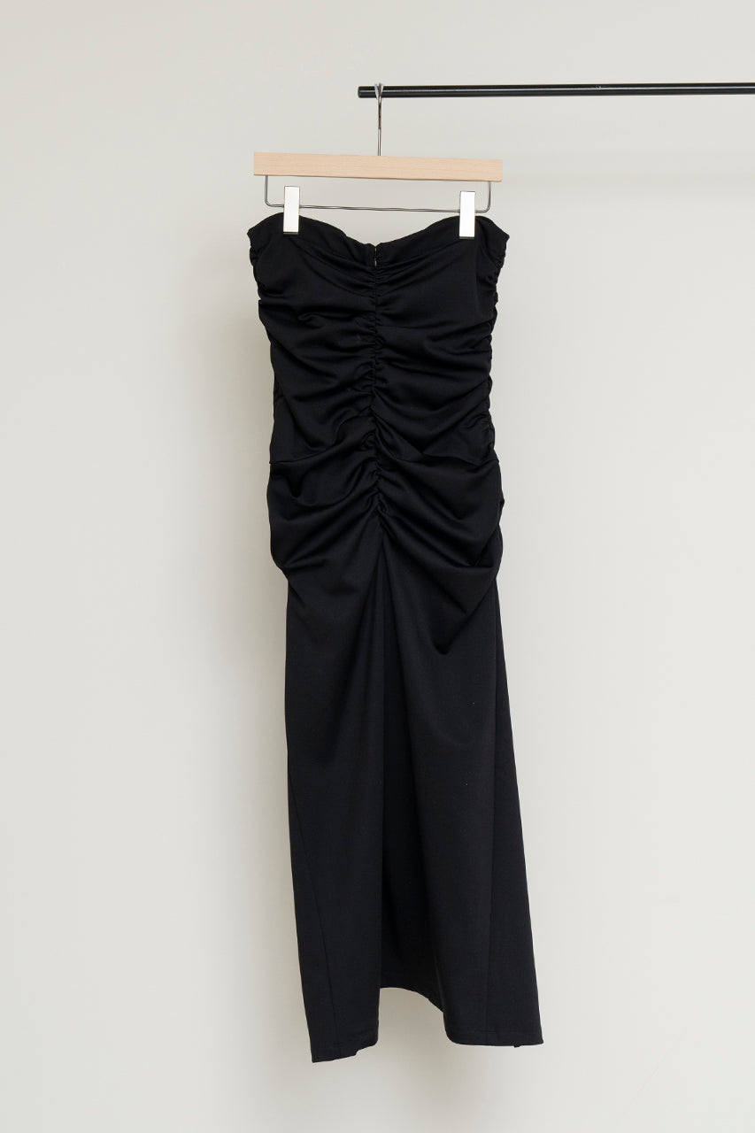 【SALE】Deep Cutting Jersey Dress