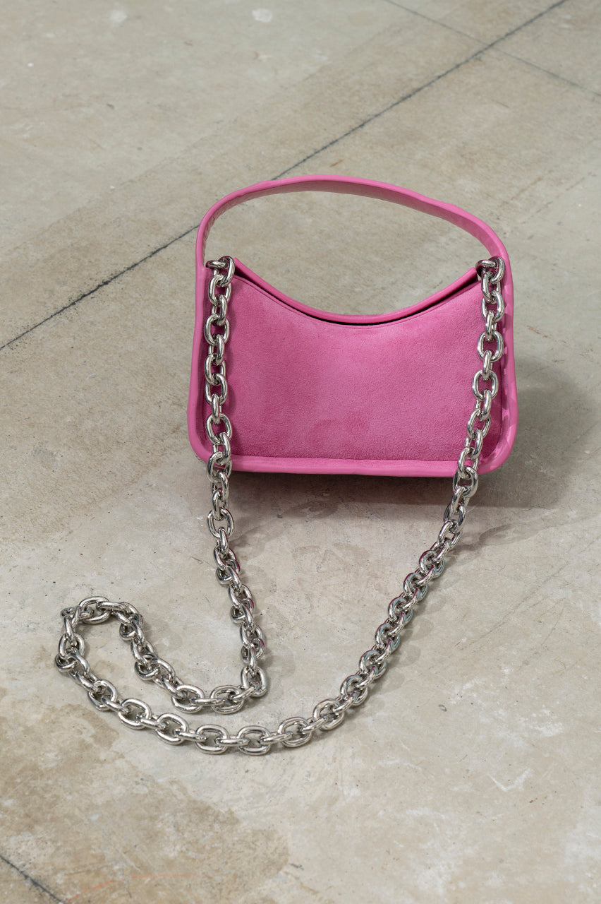 Minnie Bag:Goat Suede/Lamb Moss