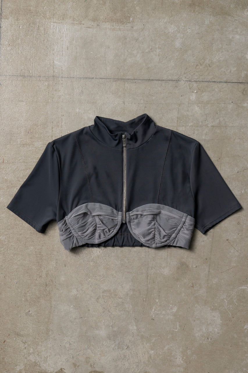 Cropped Jersey Top