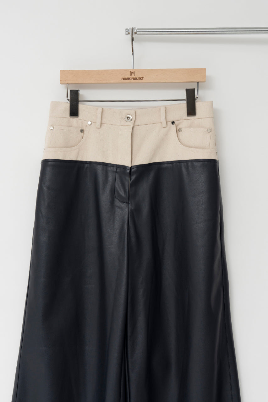 Two Tone Detailed Trouser