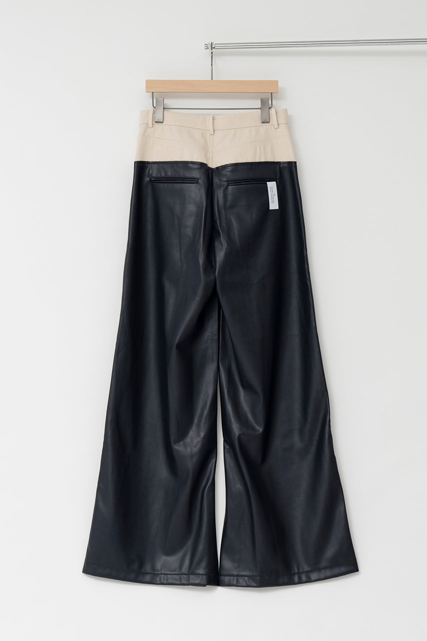 Two Tone Detailed Trouser