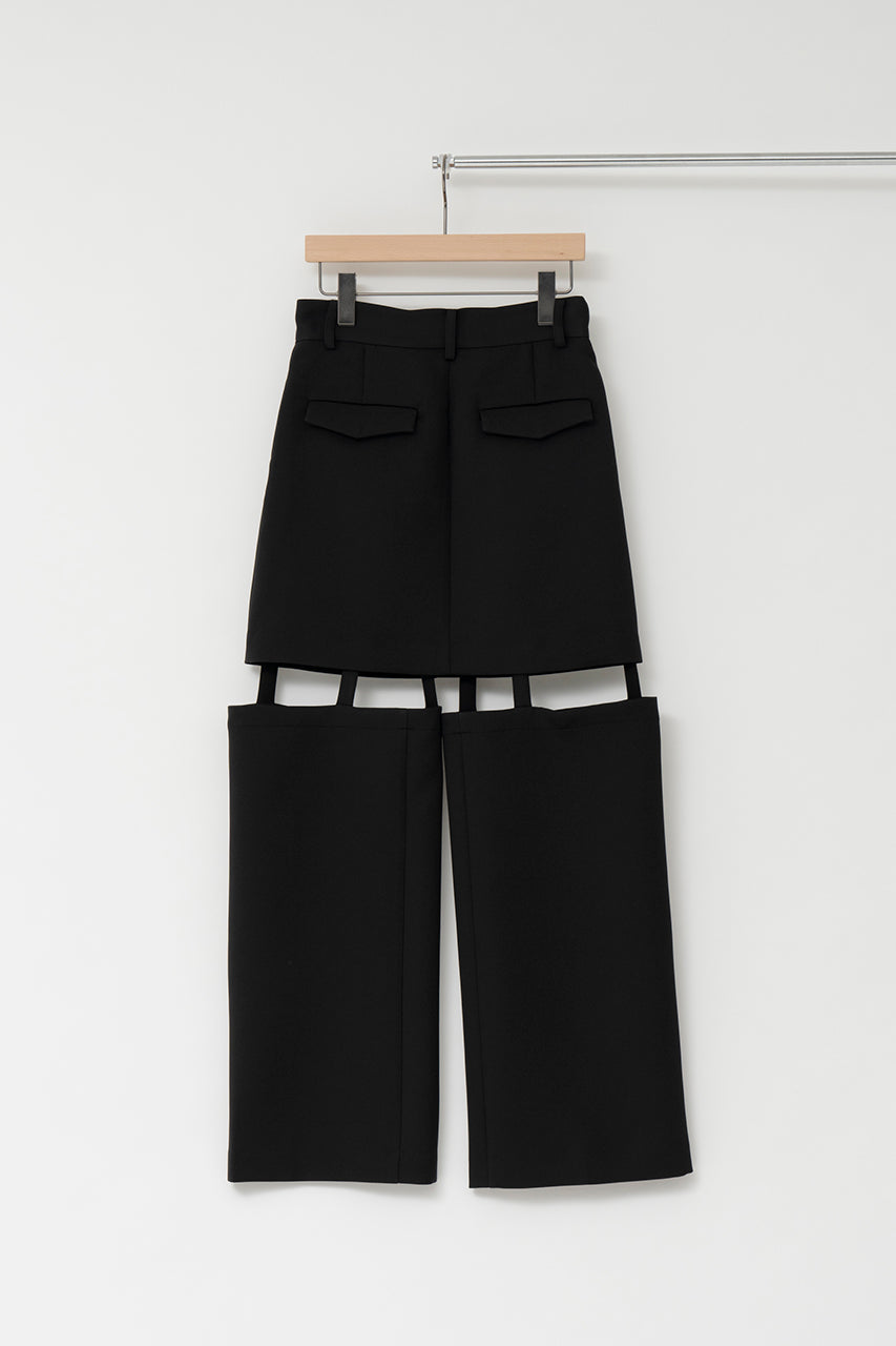 Triple Cloths Skirt Pants - SALE