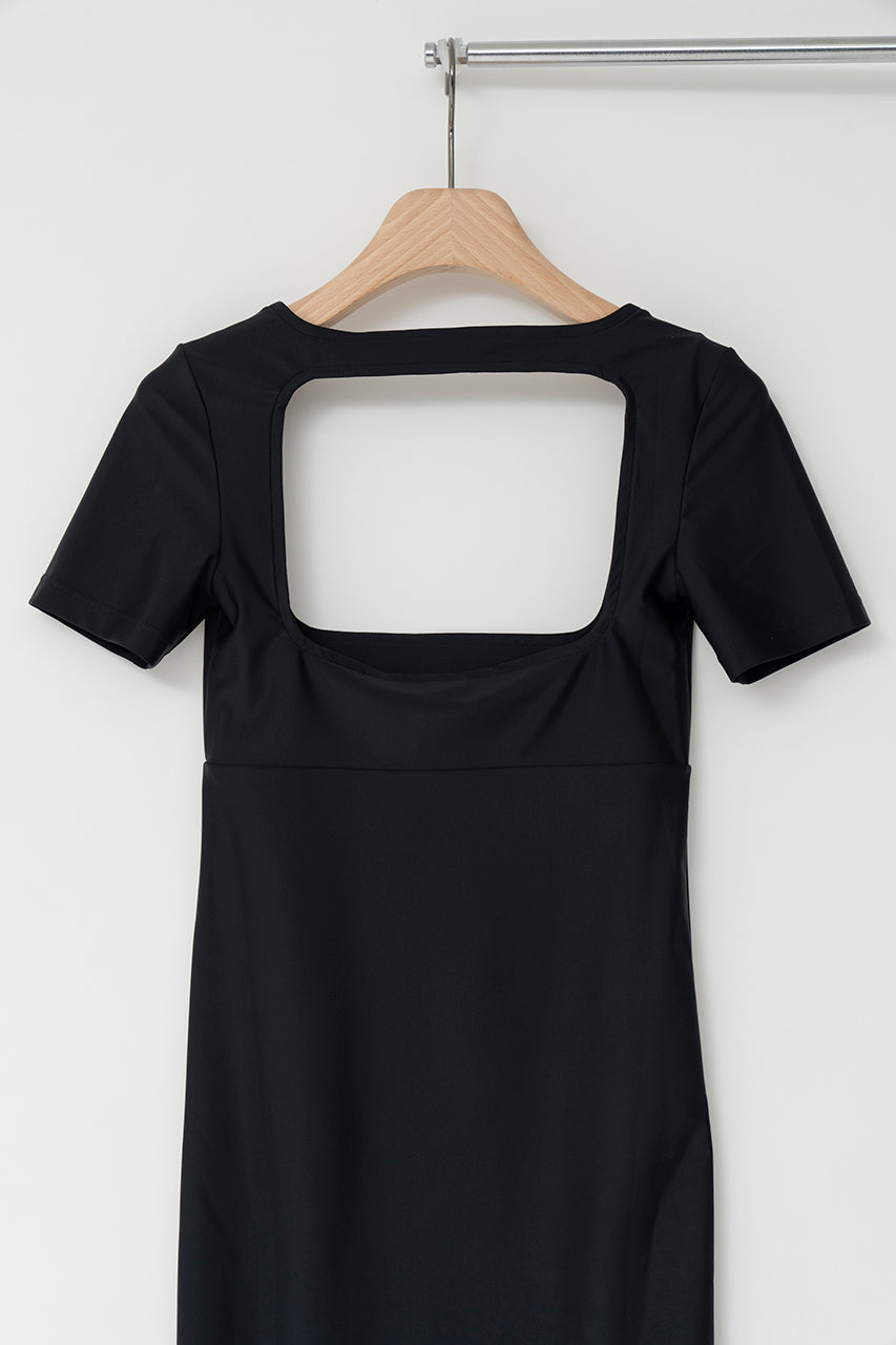 Tech Jersey A-Line Dress