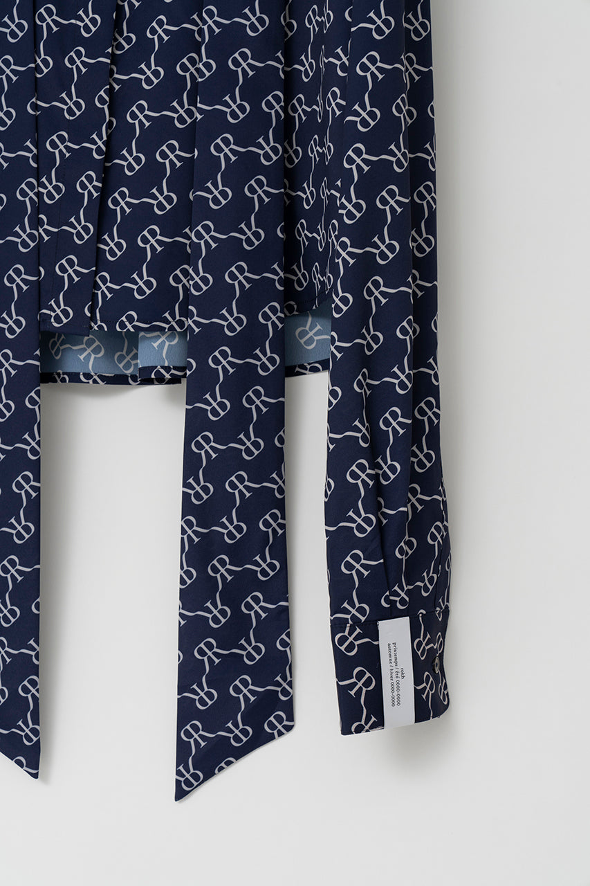 Double Layered Cropped Blouse