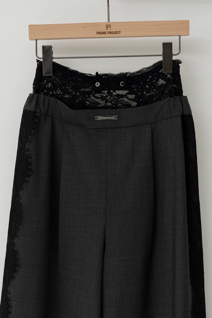 Lace Trim Slacks
